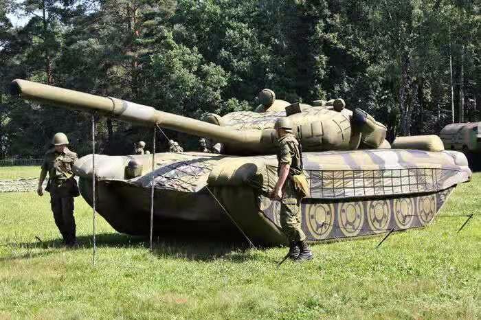 尚义部队充气坦克